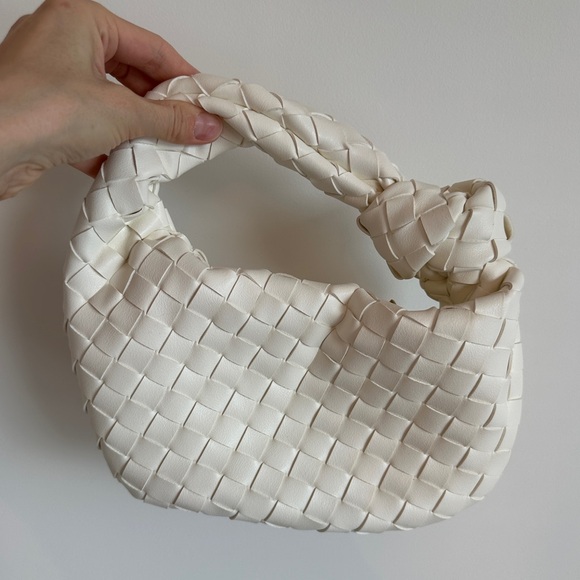 Cream Woven Bag - Picture 1 of 4